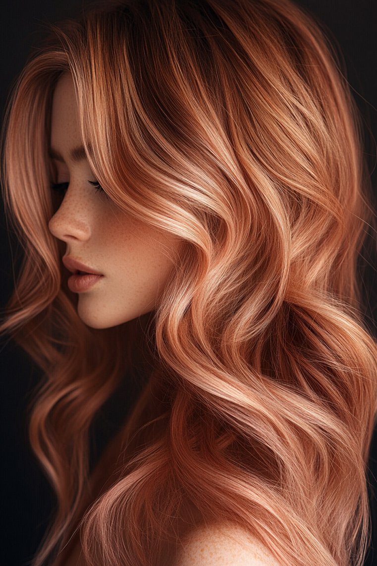 Rose Gold Balayage