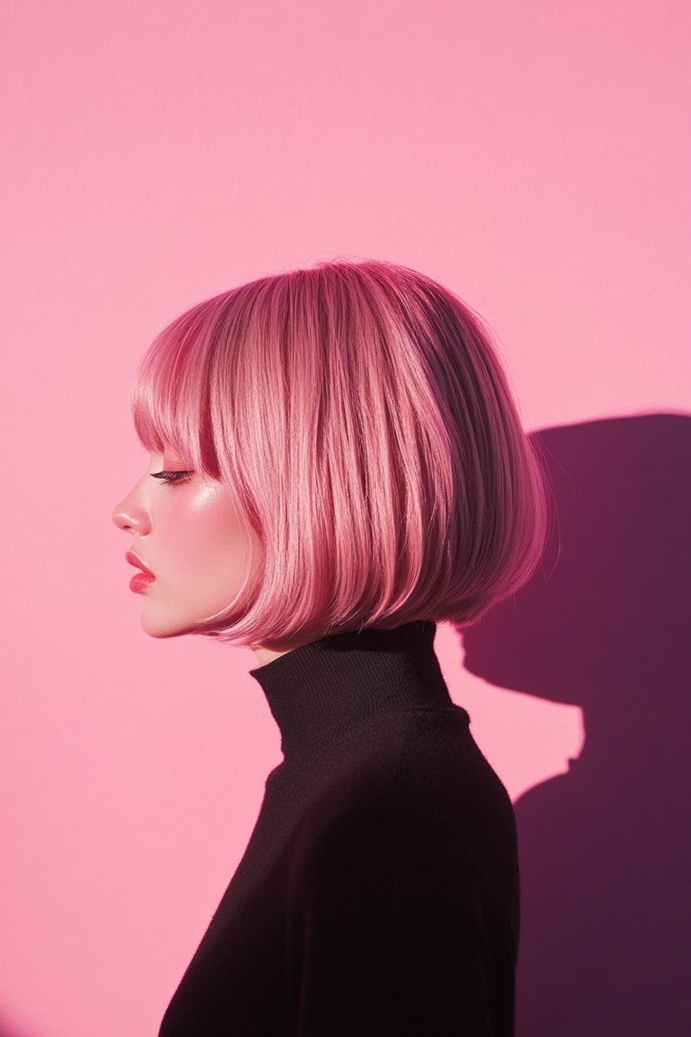 Rose Gold Streaks
