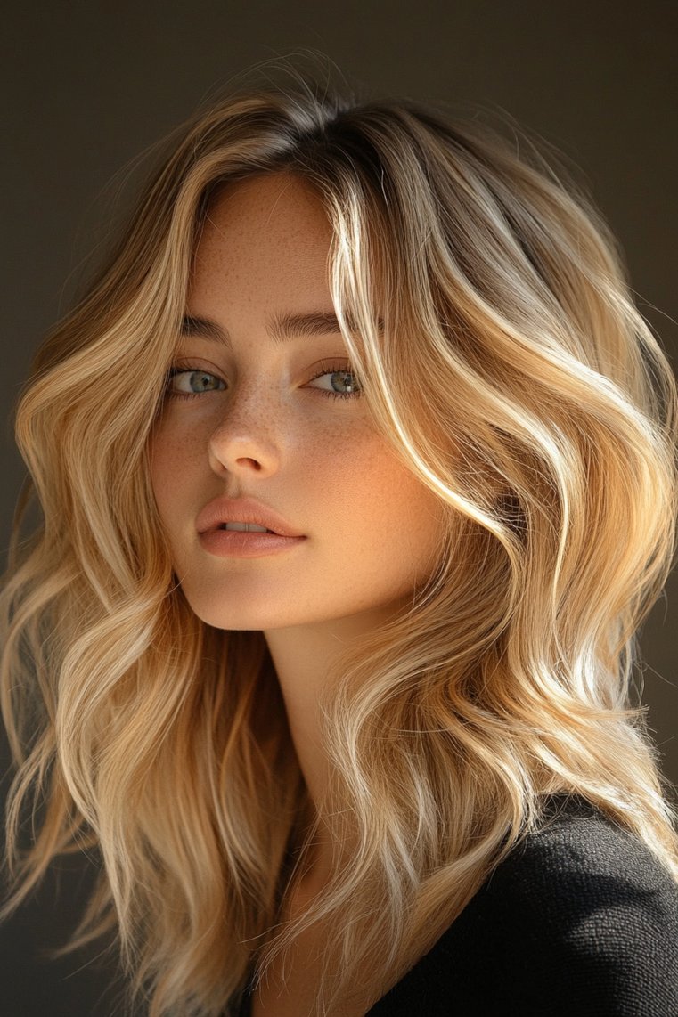 Sandy Blonde Balayage