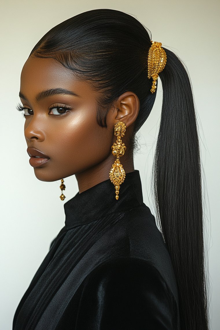 Sculpted Ponytail