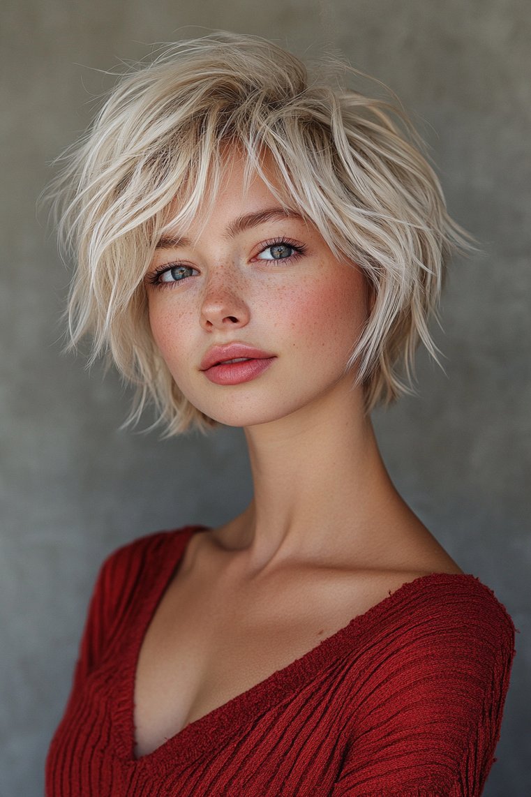Shaggy Pixie Cut