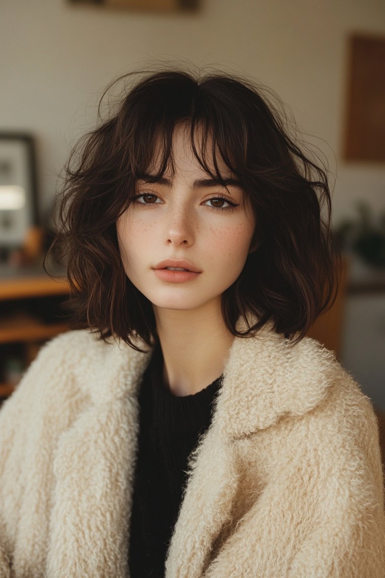 Shaggy Wolf Cut for Fine Hair