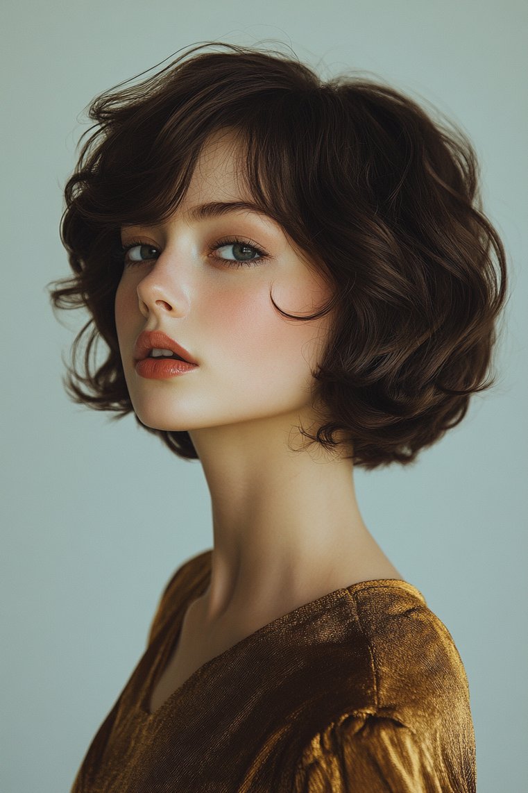 Short Bob With Volume