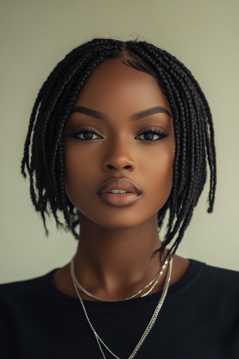 Short Box Braids
