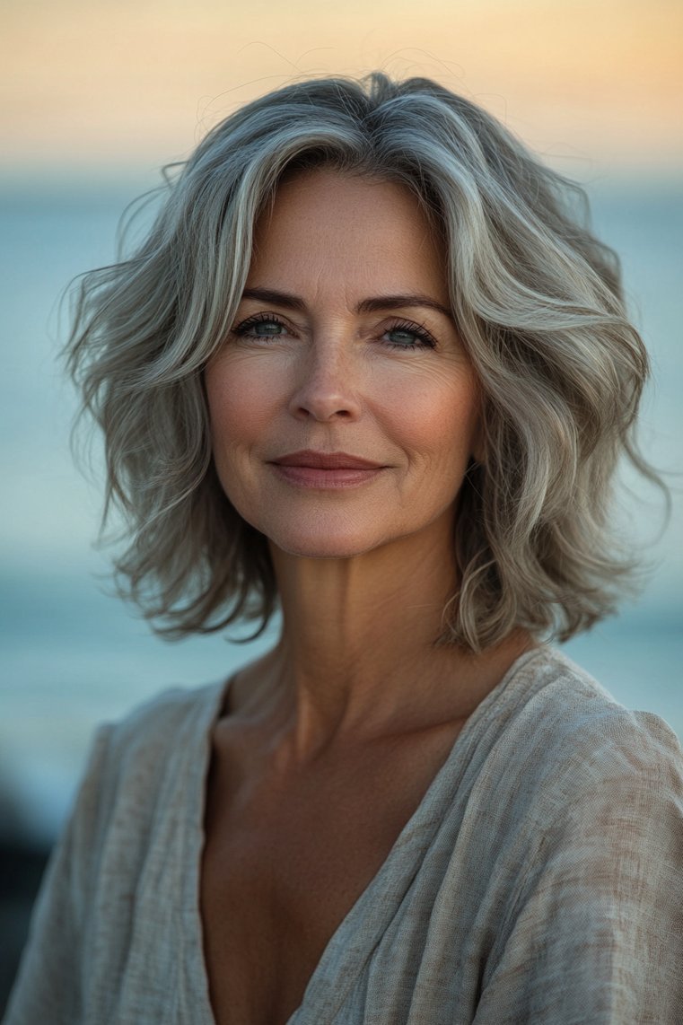Short Hair With Beach Waves