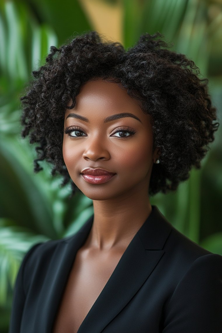 Short Natural Curls