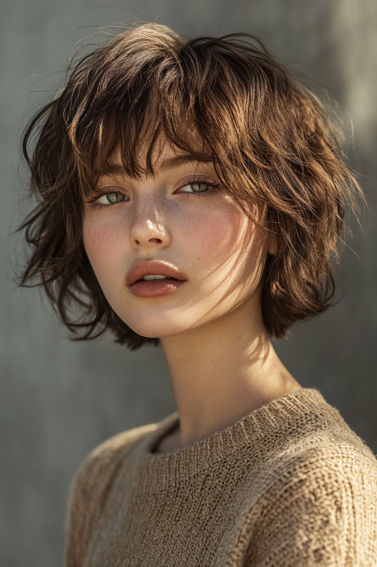 Short Shag With Fringe