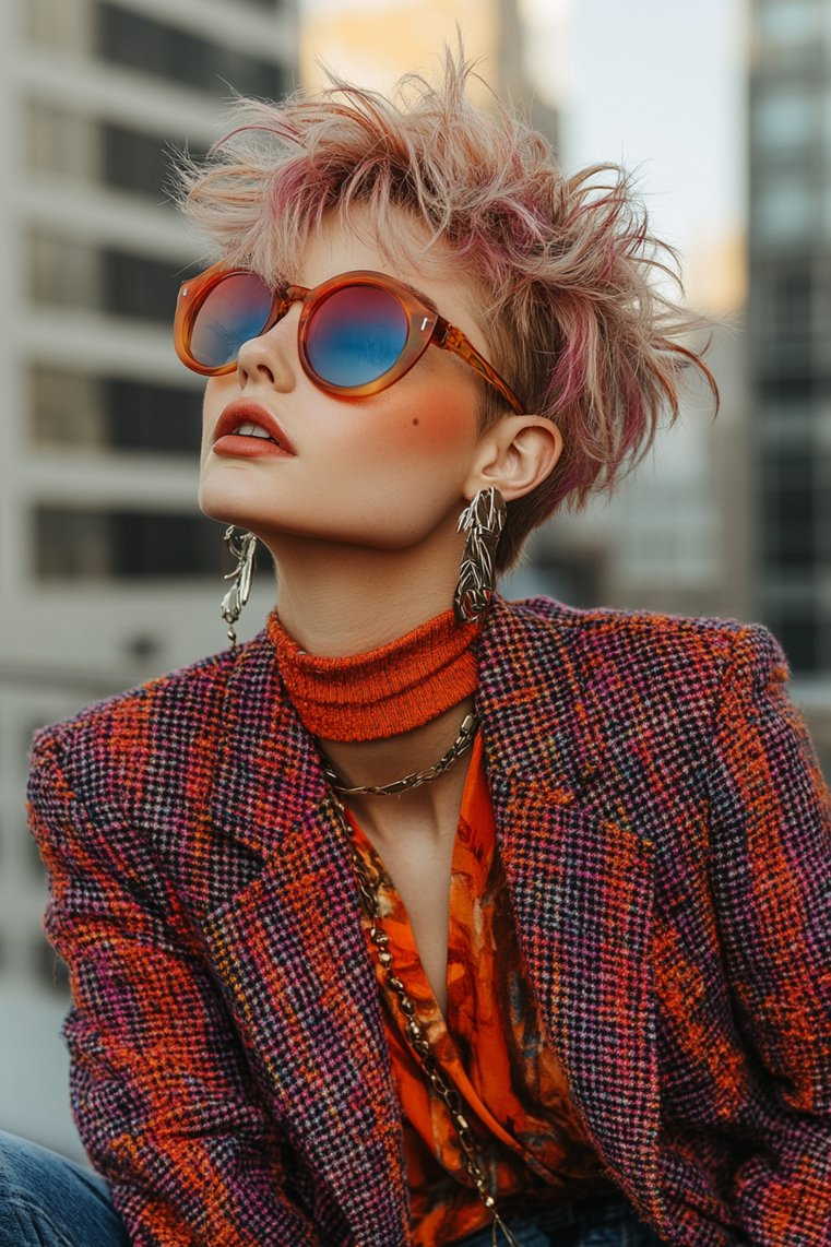 Short Spiky Hair