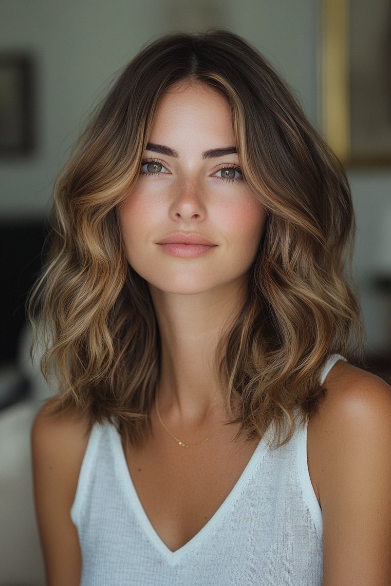 Shoulder-Length Curls