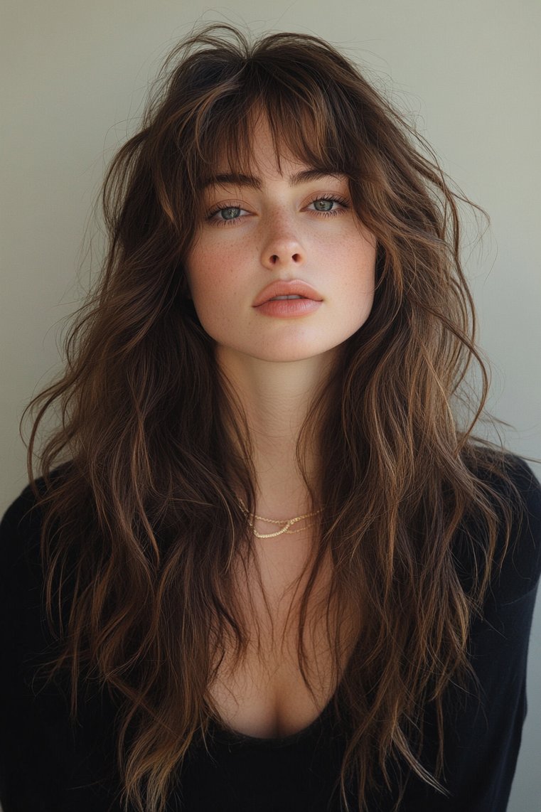 Shoulder-Length Curls