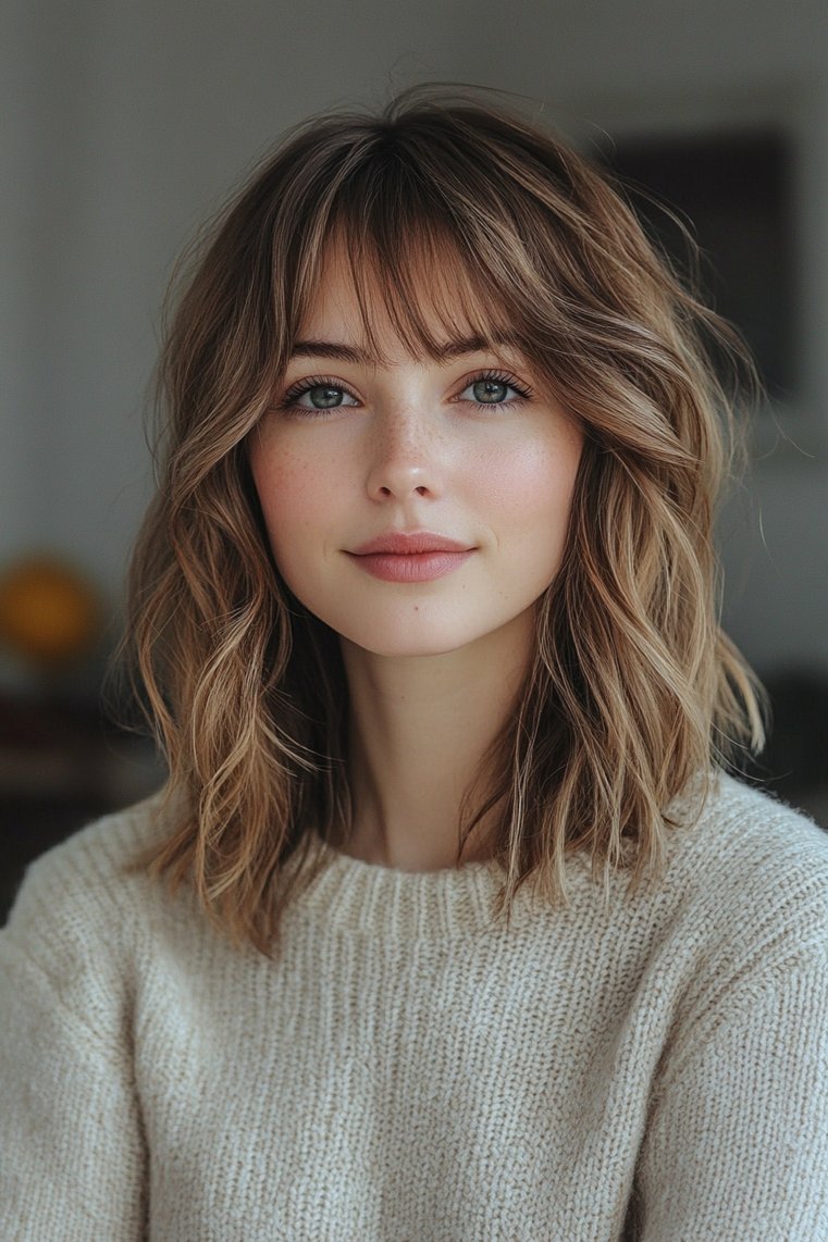 Shoulder-Length Shag