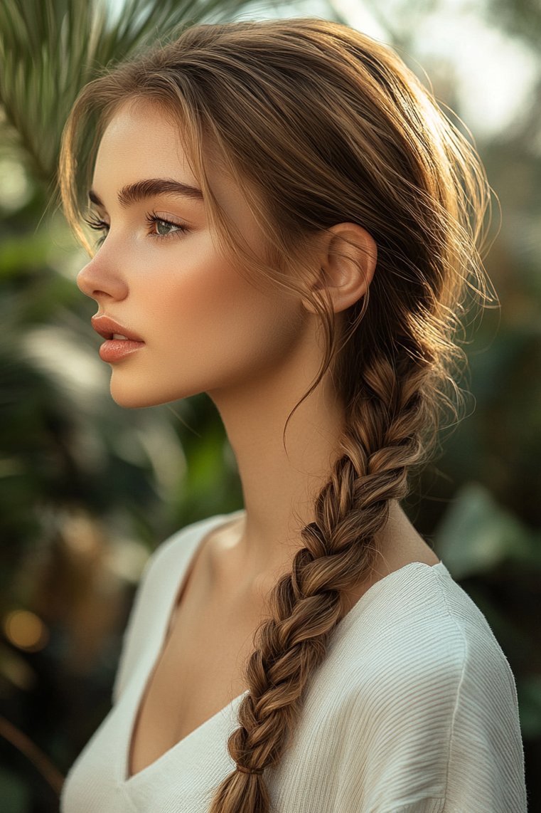 Side Dutch Braid