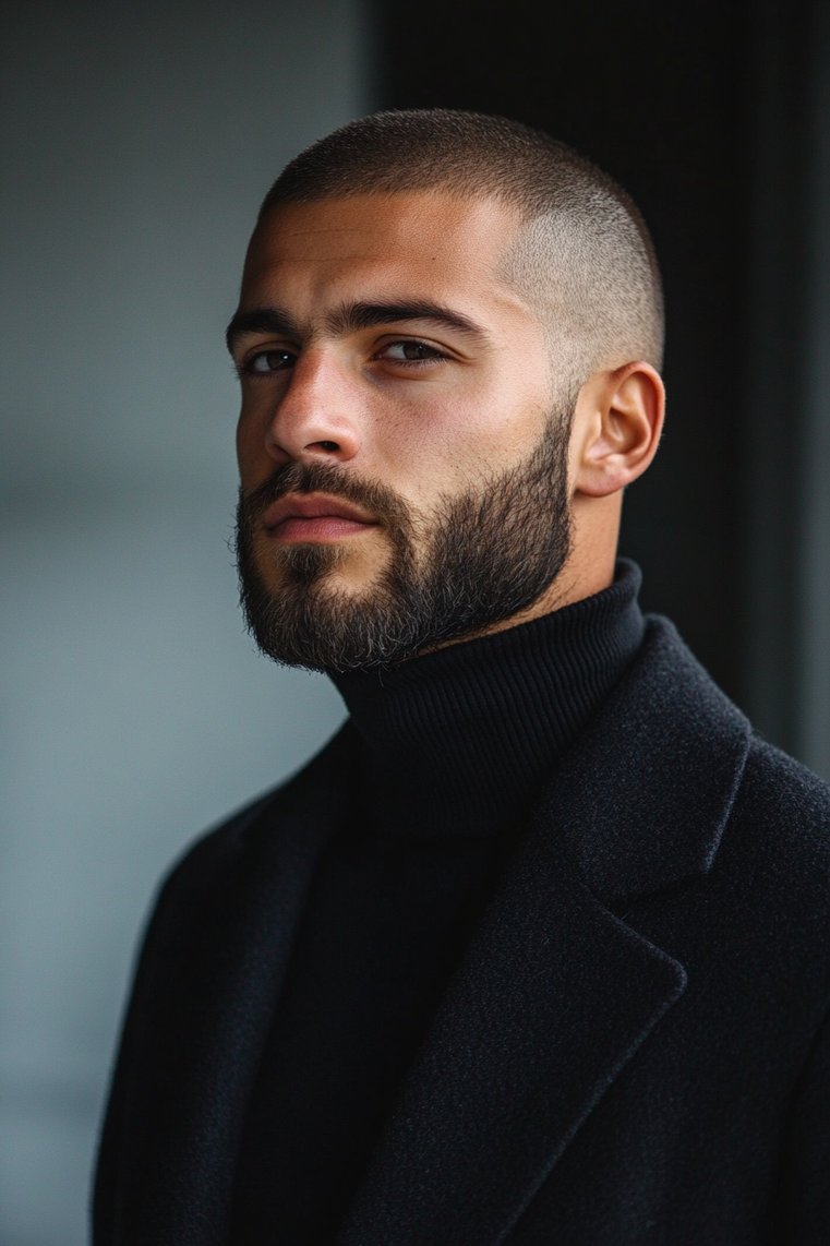 Side Part Buzz Cut