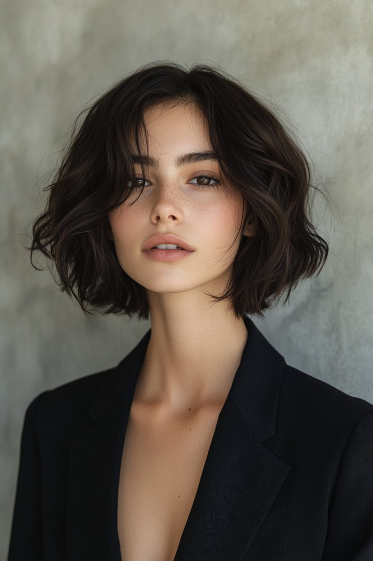 Side-Parted Bob