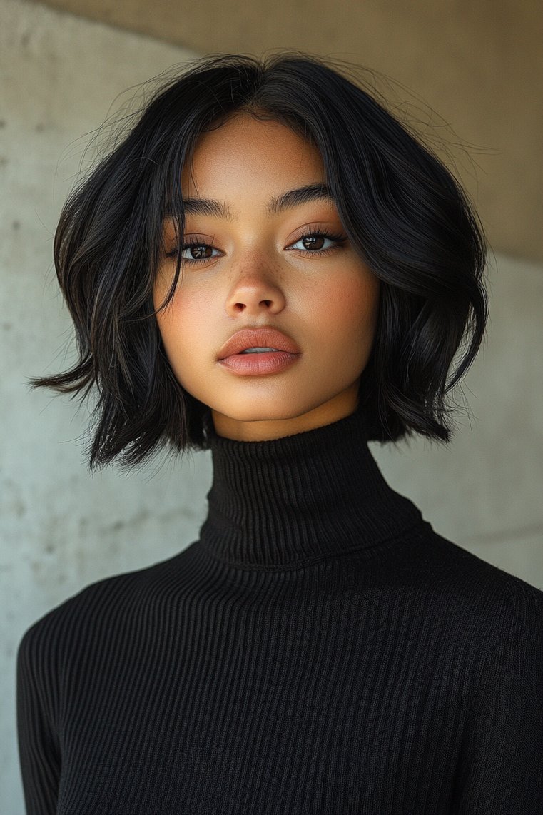 Side Parted Boy Cut