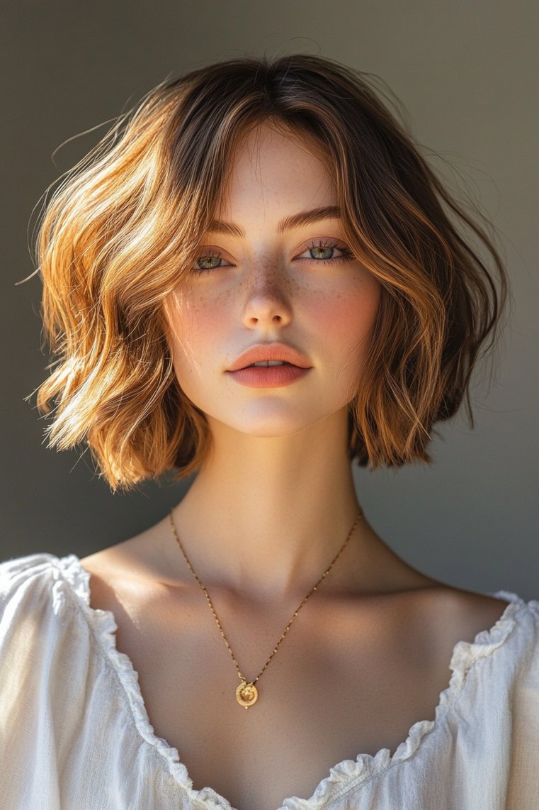 Side-Parted Pixie