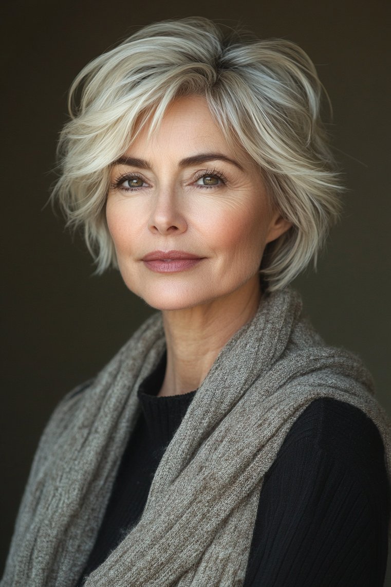 Side-Swept Bangs