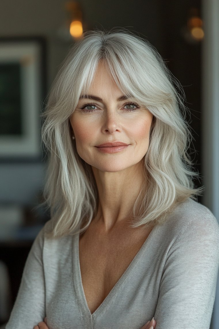 Side-Swept Bangs