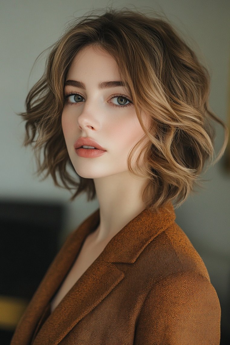 Side-Swept Bixie for a Chic Vibe