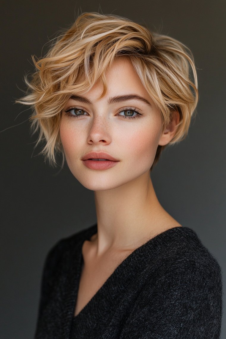 Side-Swept Pixie