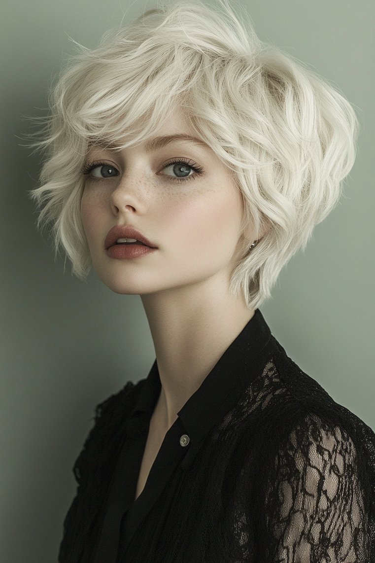 Silver-Infused Pixie Cut