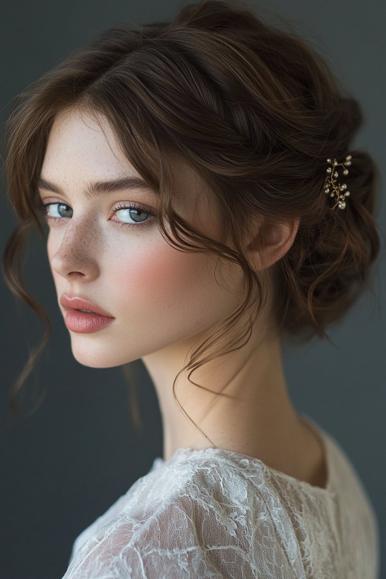 Simple Knot With Face-Framing Strands
