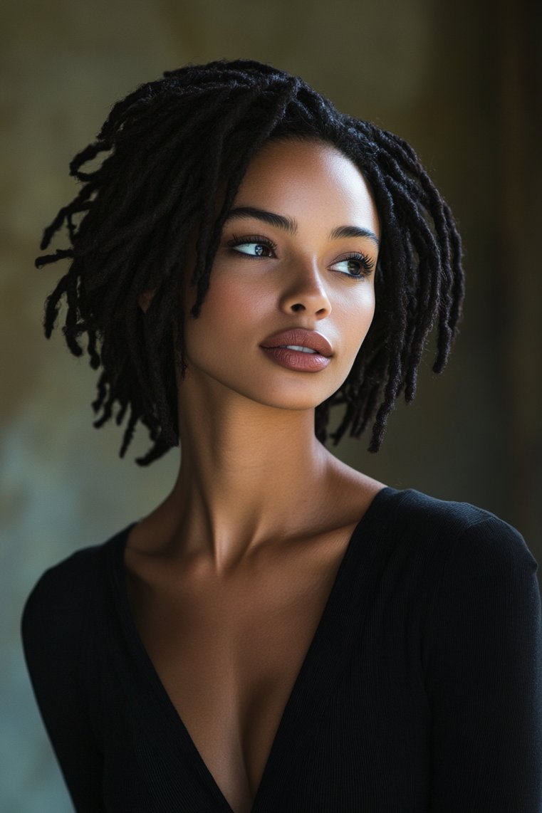 Simple and Sleek Locs