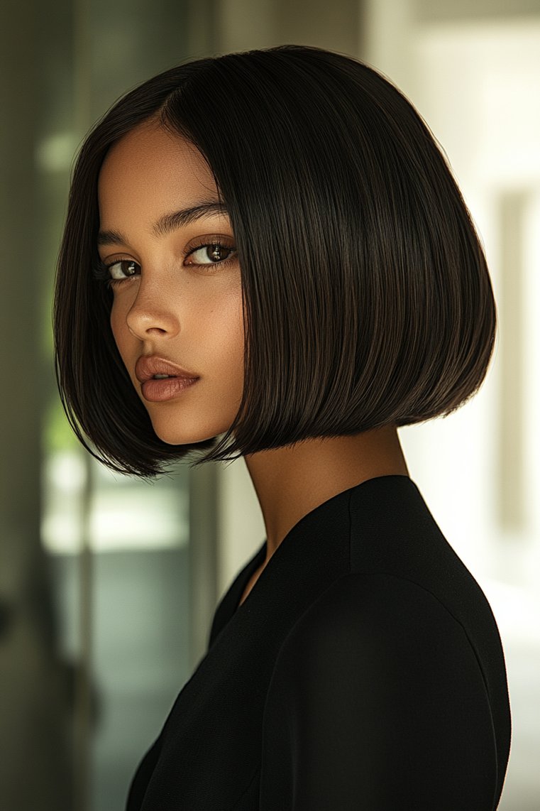 Sleek A-Line Bob