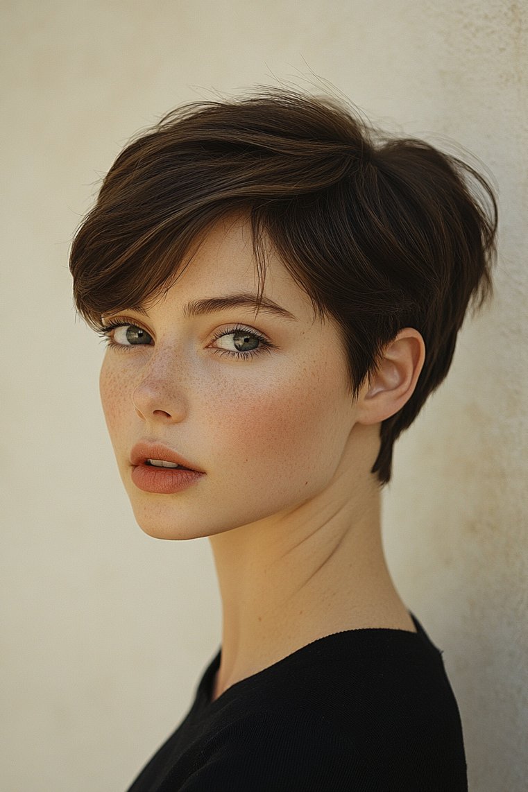 Sleek Back Pixie