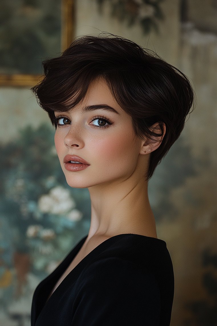Sleek Back Pixie