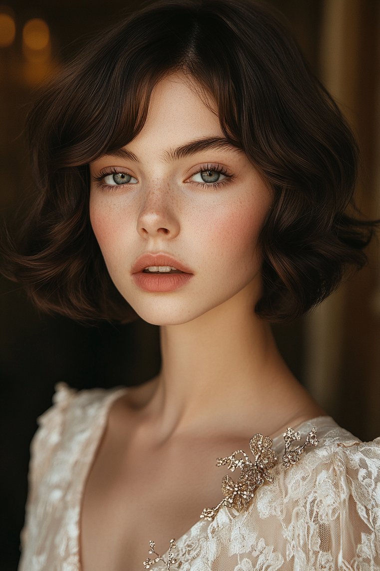 Sleek Bob With a Twist