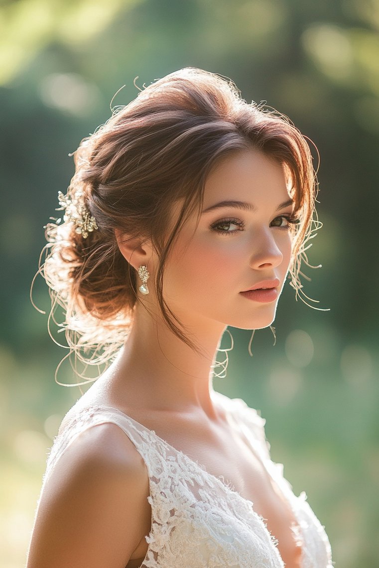 Sleek Faux Hawk Updo