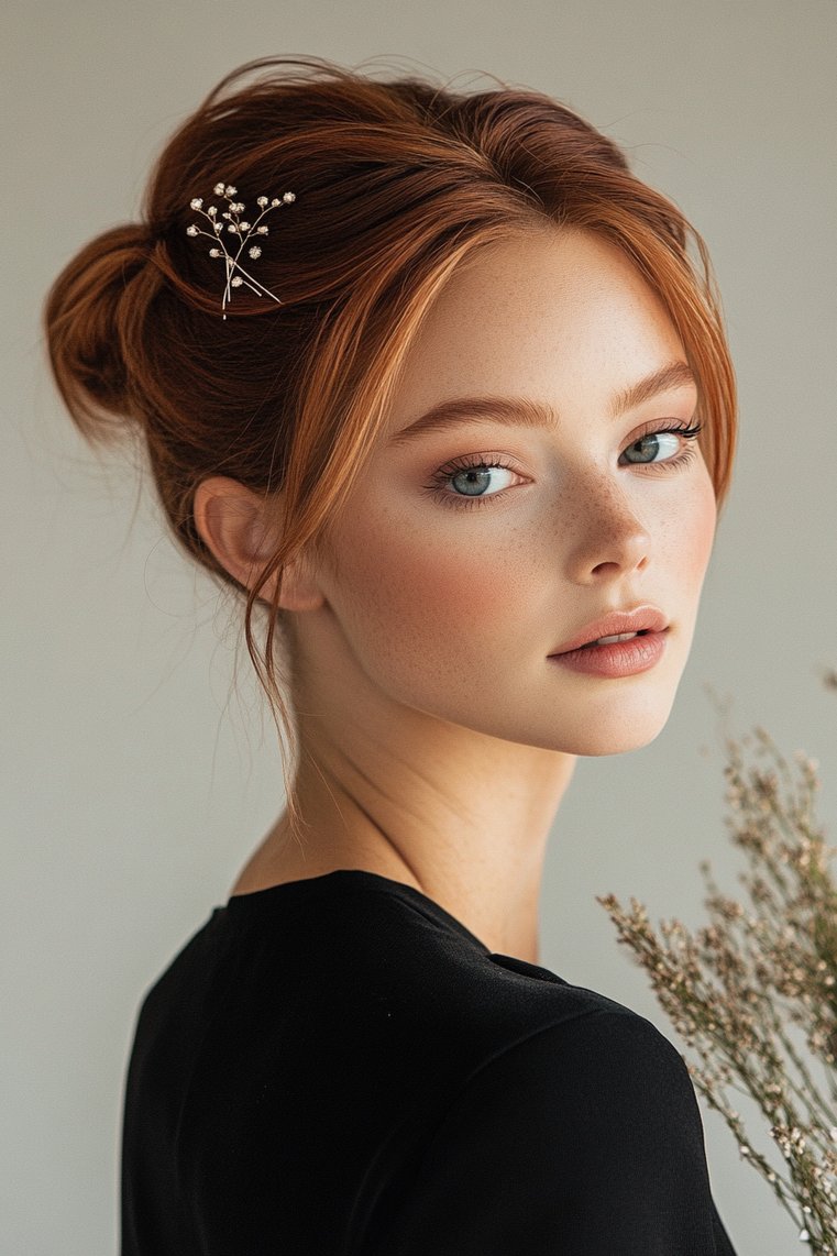 Sleek High Bun