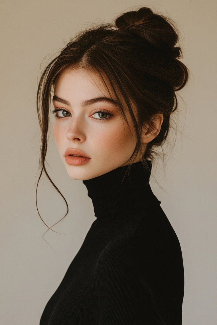 Sleek High Bun