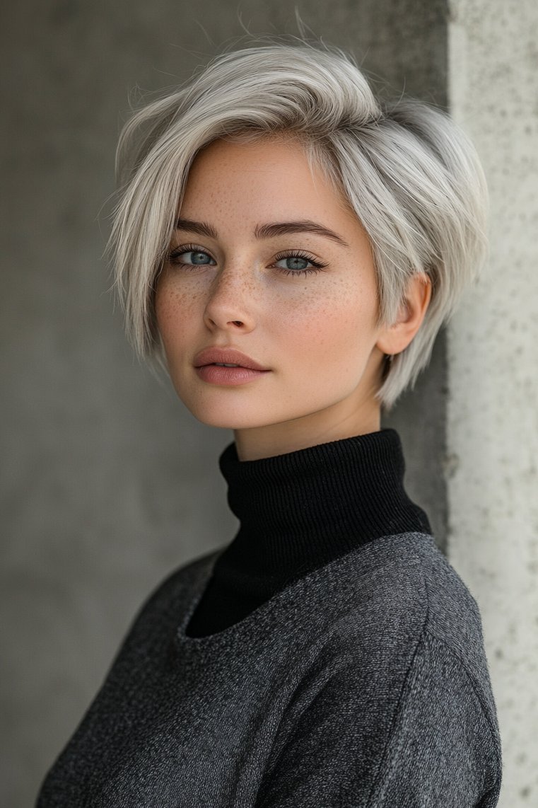 Sleek Pixie Cut