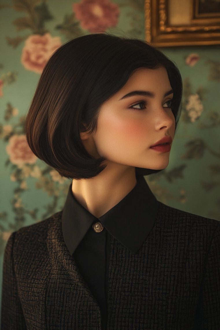 Sleek Straight Bob