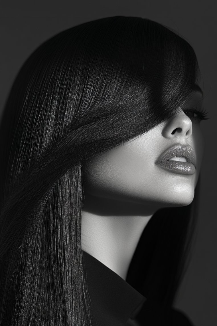 Sleek Straight Hair