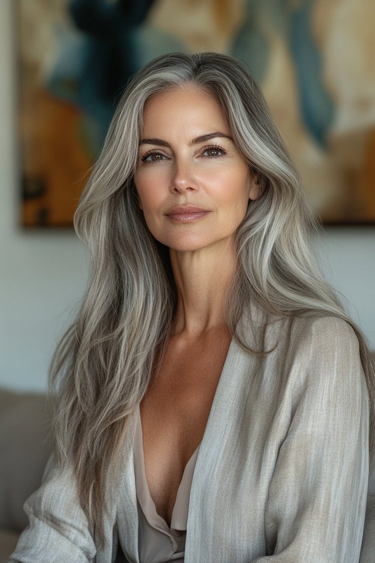 Sleek Straight Hair