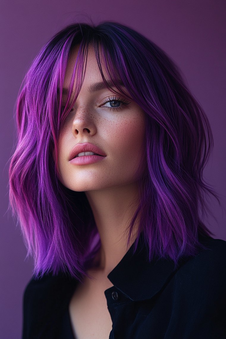 Sliced Bangs