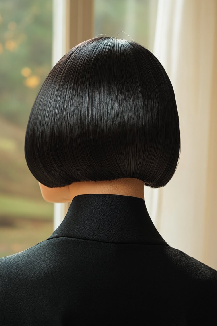 Slicked Back Bob