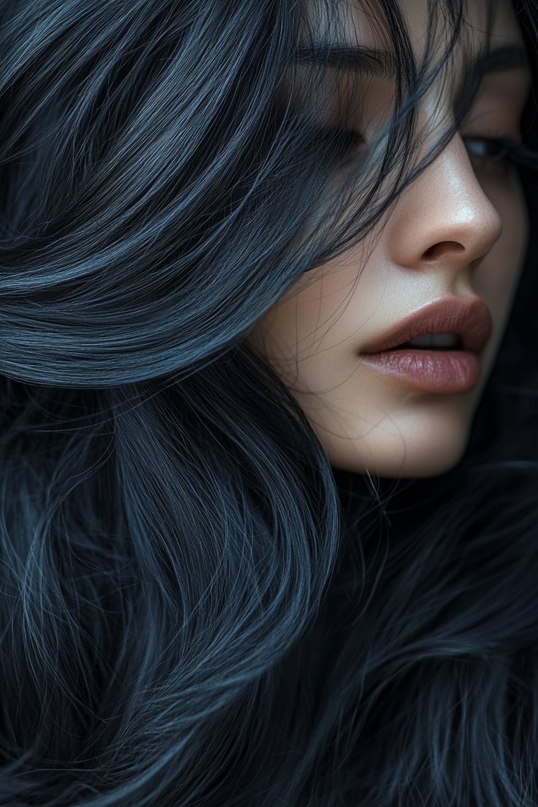 Smoky Gray Highlights for a Mysterious Edge