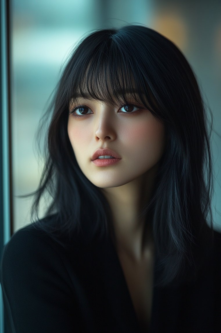 Smooth Bangs