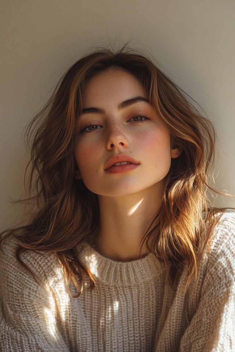 Soft Brown Waves