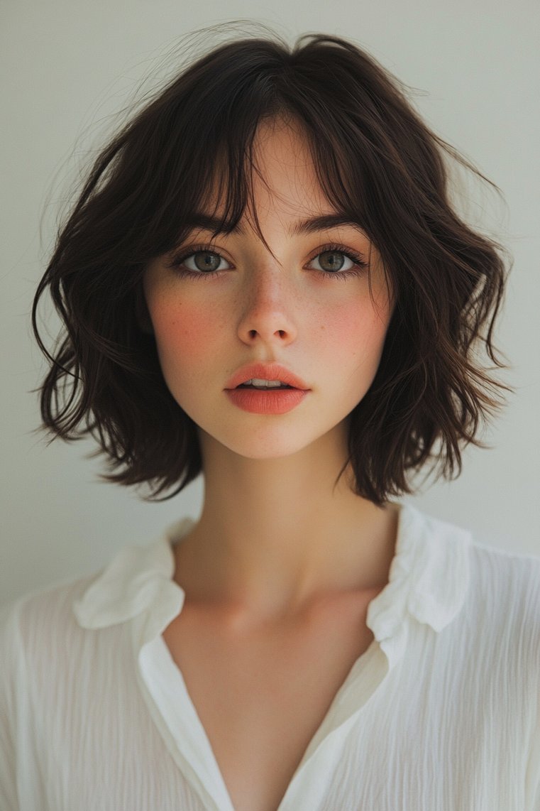 Soft Feathered Bob