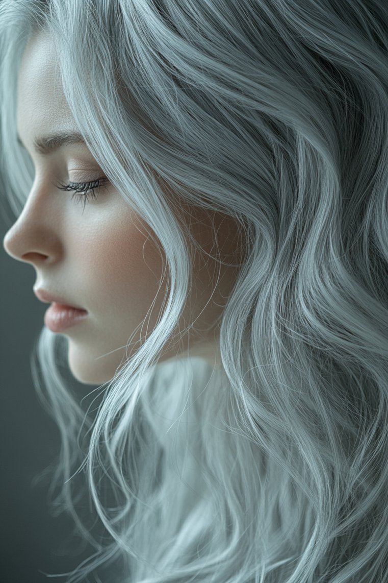 Soft Grey Waves