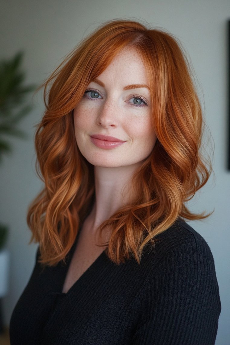 Soft Red Layered Cut