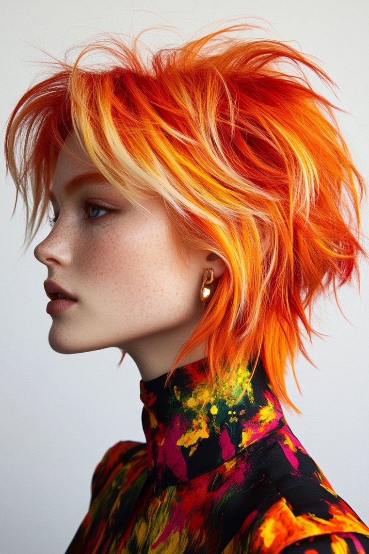 Spiky Bob Cut