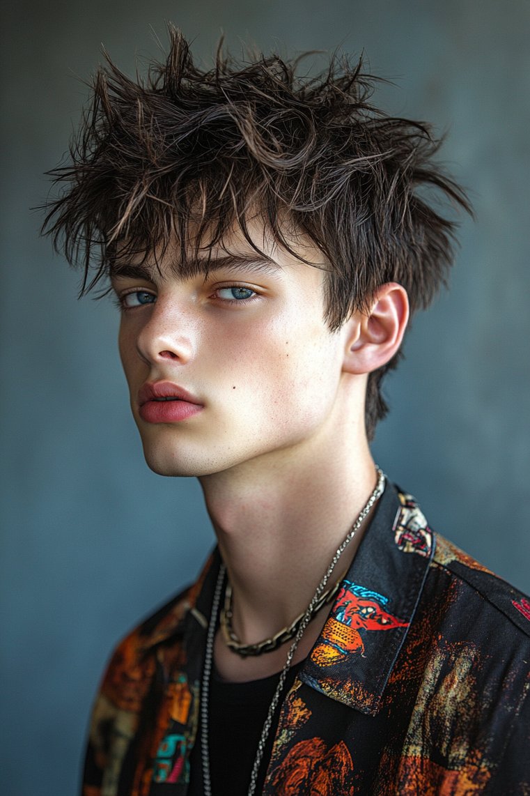 Spiky Bowl Cut