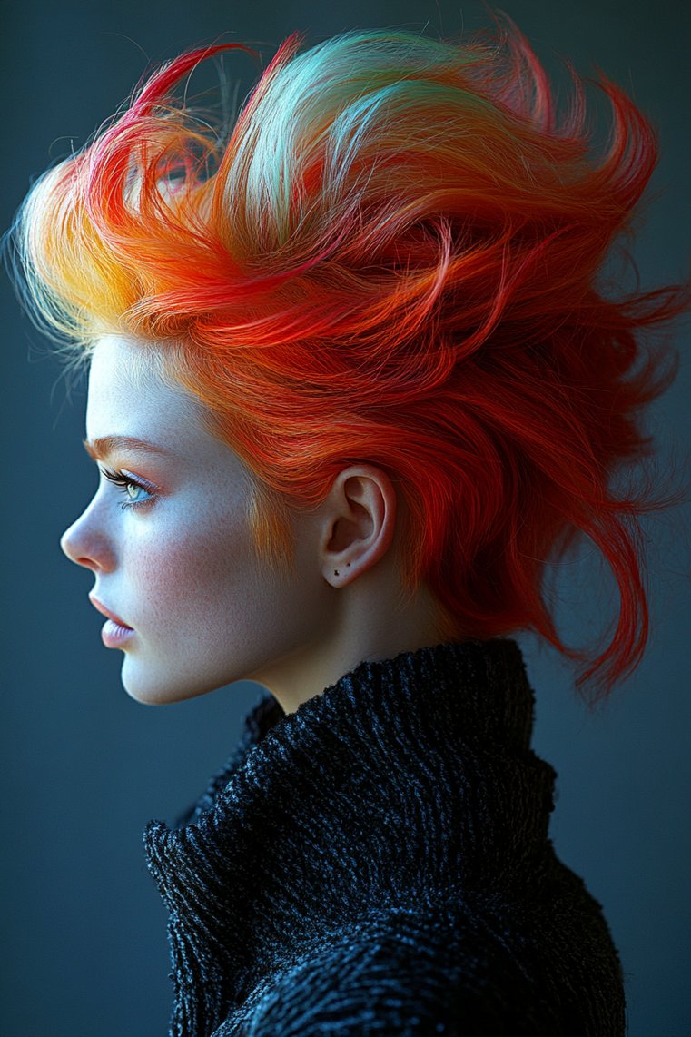Spiky Faux Hawk