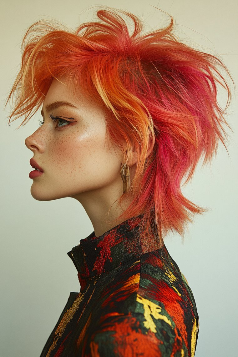 Spiky Lob Cut